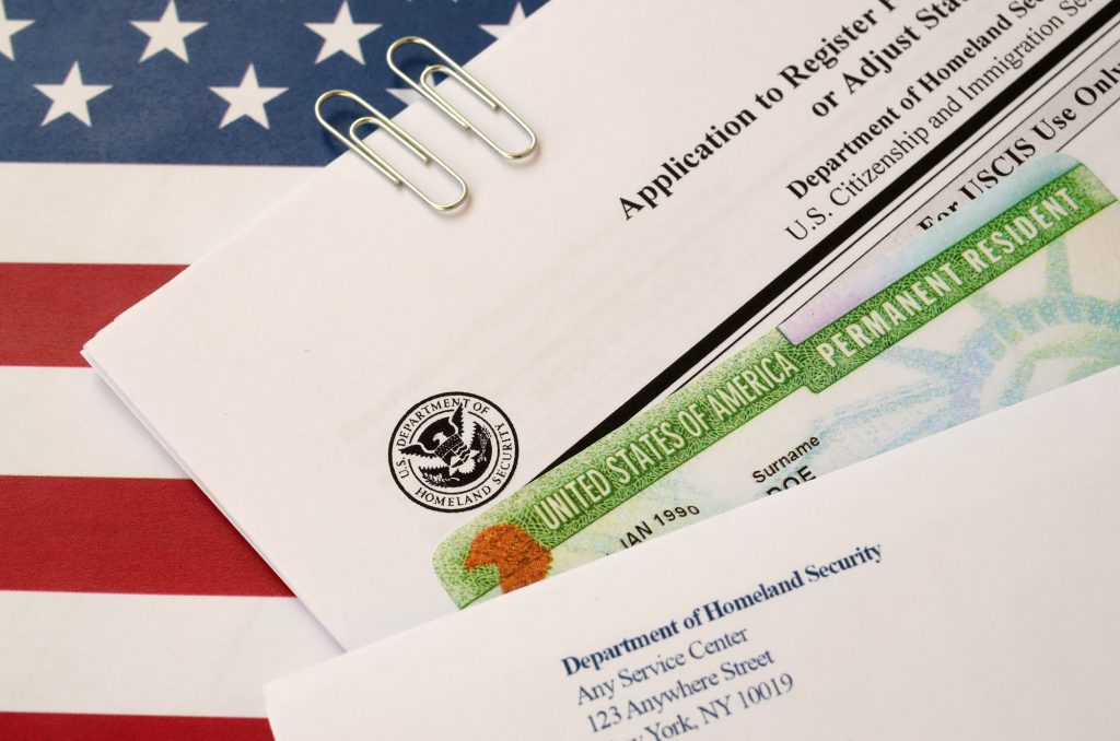 i-485-application-to-register-permanent-residence-or-adjust-status-form-and-green-card-from